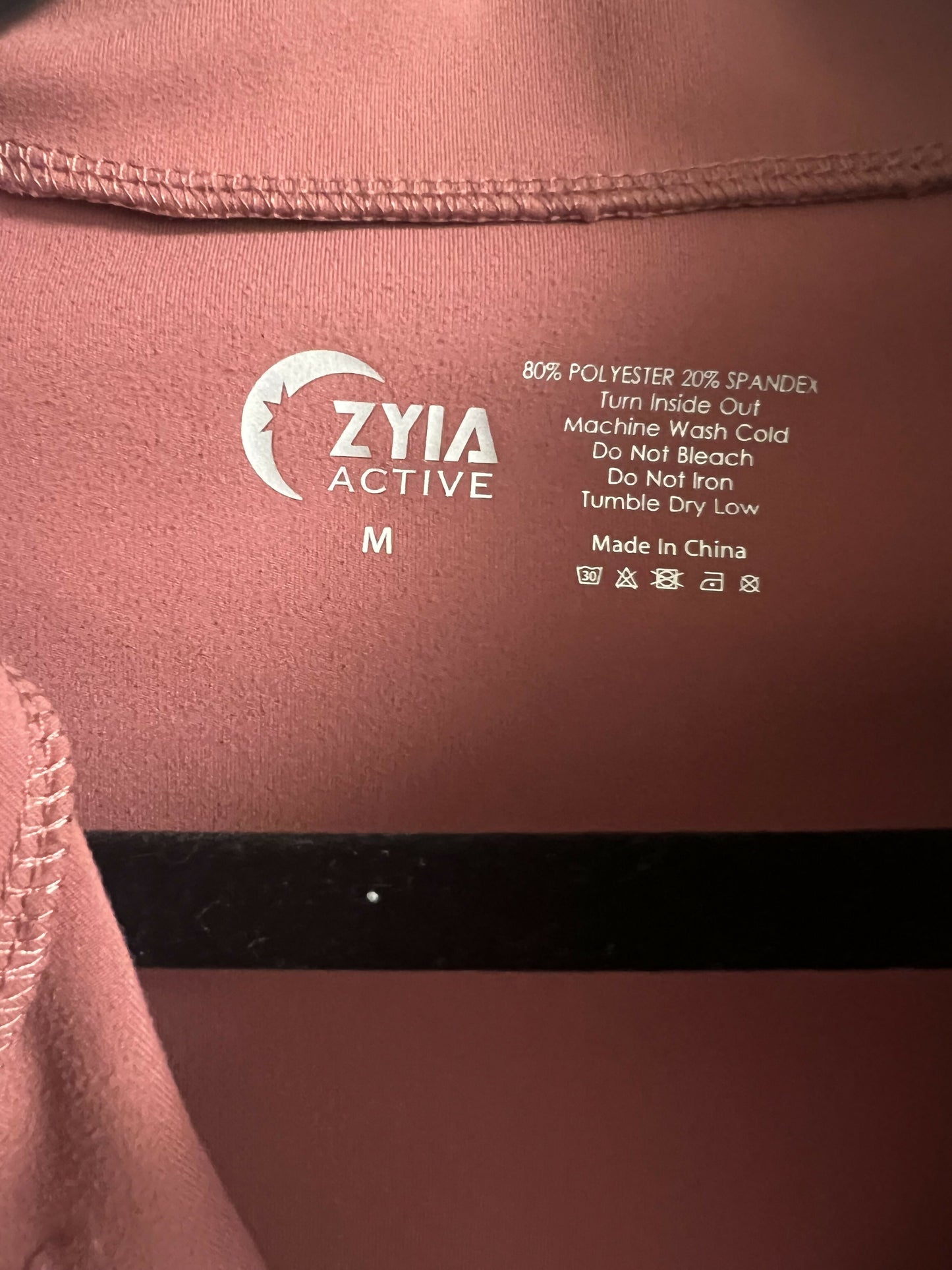 ZYIA light weight half zip